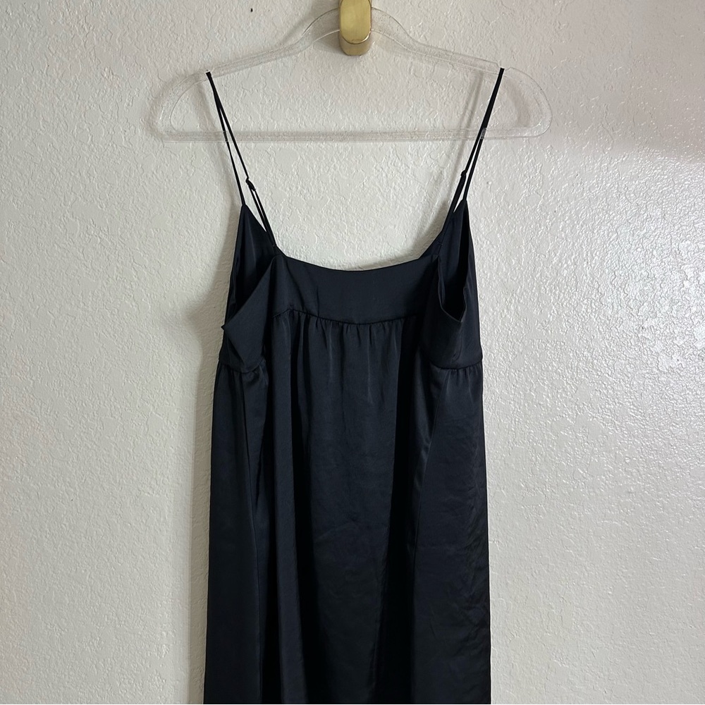 Wilfred Aritzia Lover Satin Mini babydoll dress size M - Picture 11 of 14